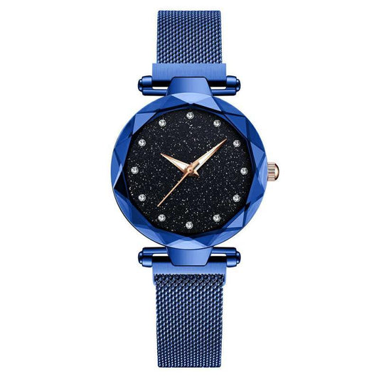 Reloj Mujer Negro, Azul, Morado  + Pulsera Gratis
